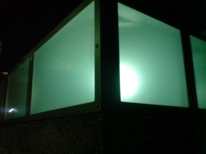 綠反射平板燈箱