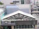 屋頂形塑鋁板採光罩